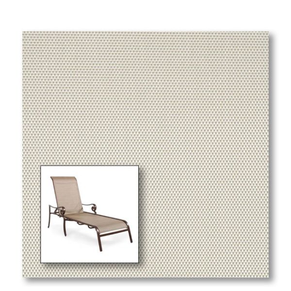 Two piece patio chair slings.