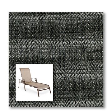 Two piece patio chair slings.