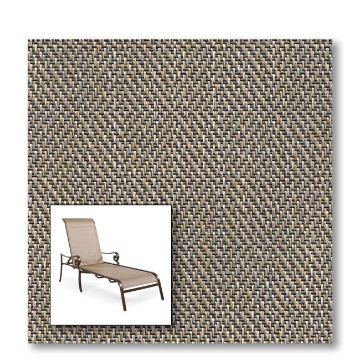 Two piece patio chair slings.