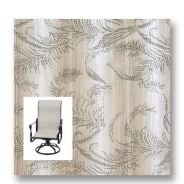 Twitchell Textilene Sunsure Ferndance Patio Chair Replacement Sling Fabric