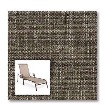 Two piece patio chair slings.