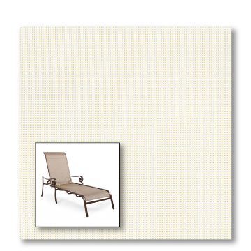 Two piece patio chair slings.