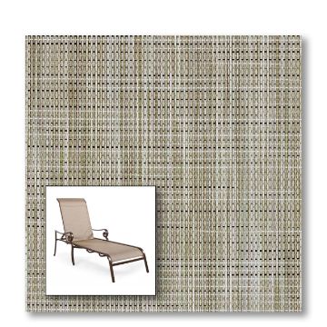 Two piece patio chair slings.