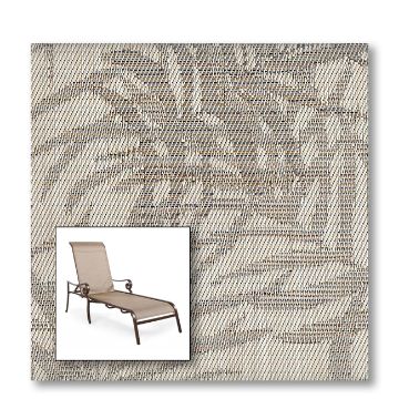 Two piece patio chair slings.