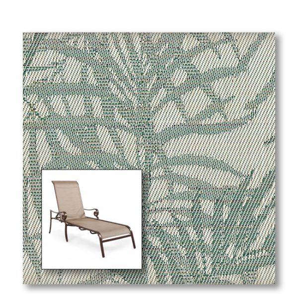 Two piece patio chair slings.