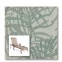 Two piece patio chair slings.