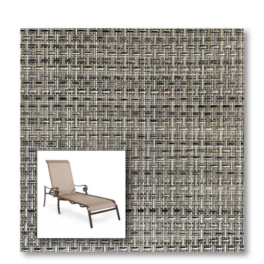 Two piece patio chair slings.