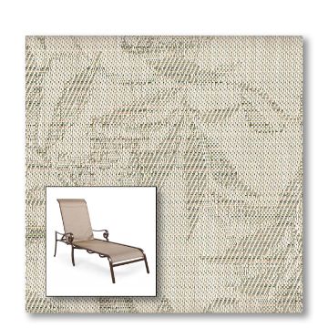 Two piece patio chair slings.