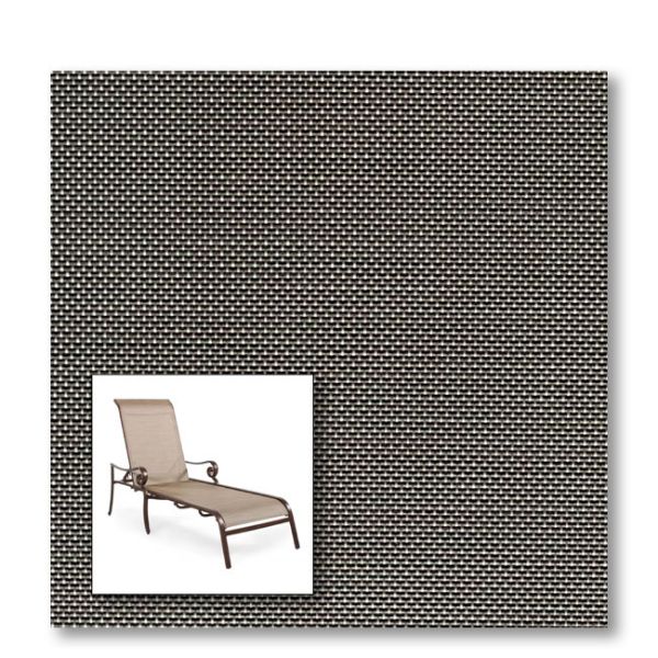 Two piece patio chair slings.