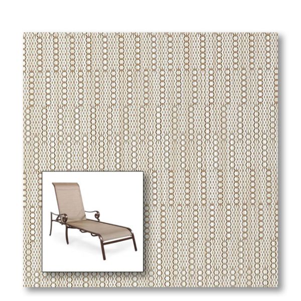 Two piece patio chair slings.