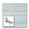 Two piece patio chair slings.