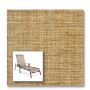 Two piece patio chair slings.