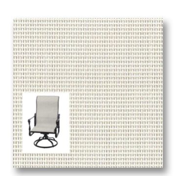 Twitchell Textilene Sunsure Porcelain Patio Chair Replacement Sling Fabric