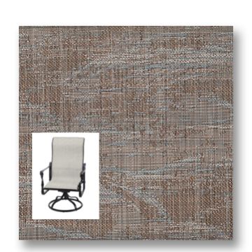 Twitchell Textilene Sunsure Surfside Patio Chair Replacement Sling Fabric