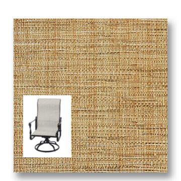 Twitchell Textilene Sunsure Tropical Patio Chair Replacement Sling Fabric