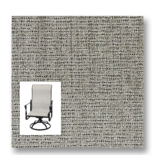 Twitchell Textilene Sunsure Whisper Patio Chair Replacement Sling Fabric