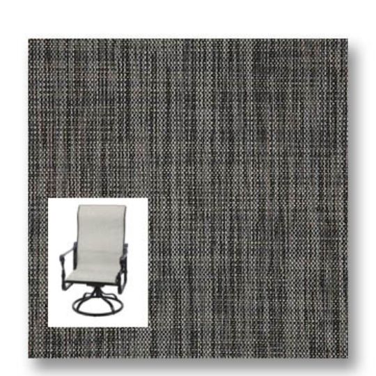 Sunbrella Augustine Shadow Patio Chair Replacement Sling Fabric