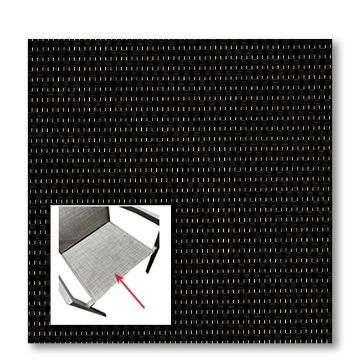 Picture of Cane Matte Black | Chair Seat Bottom Only