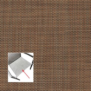 Picture of Madras Tweed Terracotta | Chair Seat Bottom Only