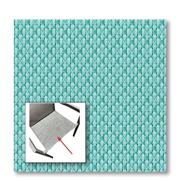 Picture of Patio Turquoise | Chair Seat Bottom Only