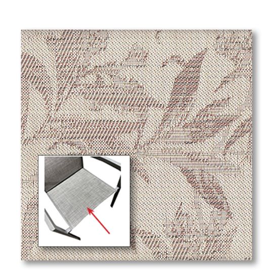 Picture of Sienna Tea Leaves | Chair Seat Bottom Only