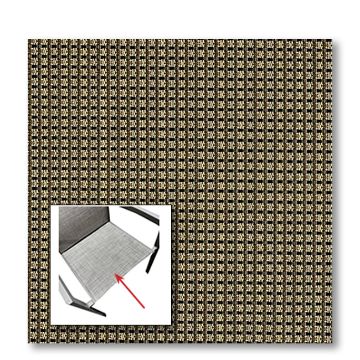 Picture of Taupe Tweed | Chair Seat Bottom Only