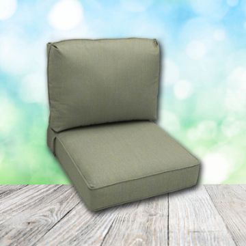 Picture of Canvas Almond | Center Seam Patio Chair Cushions