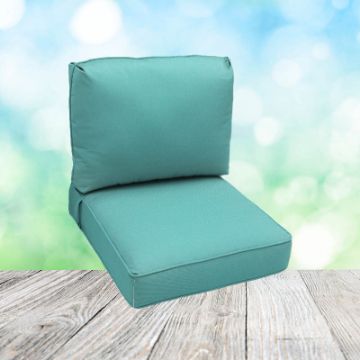 Picture of Canvas Aruba | Center Seam Patio Chair Cushions