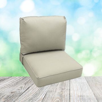 Picture of Canvas Canvas | Center Seam Patio Chair Cushions