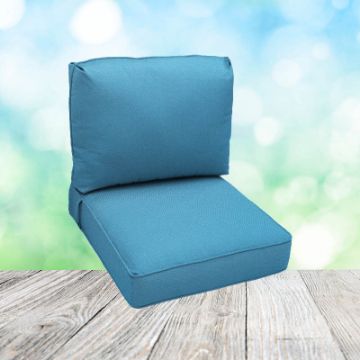 Picture of Canvas Capri | Center Seam Patio Chair Cushions