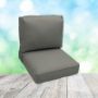 Picture of Canvas Charcoal | Center Seam Patio Chair Cushions