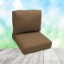 Deep Seating Patio Chair Cushions | Center Seam Style | Sunbrella