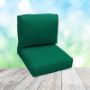Deep Seating Patio Chair Cushions | Center Seam Style | Sunbrella