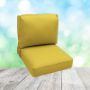 Deep Seating Patio Chair Cushions | Center Seam Style | Sunbrella