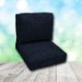 Deep Seating Patio Chair Cushions | Center Seam Style | Sunbrella