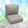 Deep Seating Patio Chair Cushions | Center Seam Style | Sunbrella