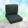 Deep Seating Patio Chair Cushions | Center Seam Style | Sunbrella