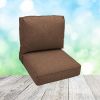 Deep Seating Patio Chair Cushions | Center Seam Style | Sunbrella