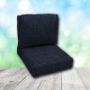 Deep Seating Patio Chair Cushions | Center Seam Style | Sunbrella