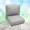 Deep Seating Patio Chair Cushions | Center Seam Style | Sunbrella