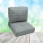 Deep Seating Patio Chair Cushions | Center Seam Style | Sunbrella