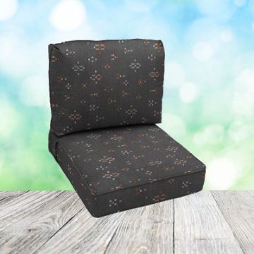 Deep Seating Patio Chair Cushions | Center Seam Style | Sunbrella