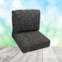 Deep Seating Patio Chair Cushions | Center Seam Style | Sunbrella