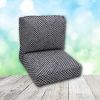 Deep Seating Patio Chair Cushions | Center Seam Style | Sunbrella
