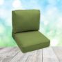 Deep Seating Patio Chair Cushions | Center Seam Style | Sunbrella