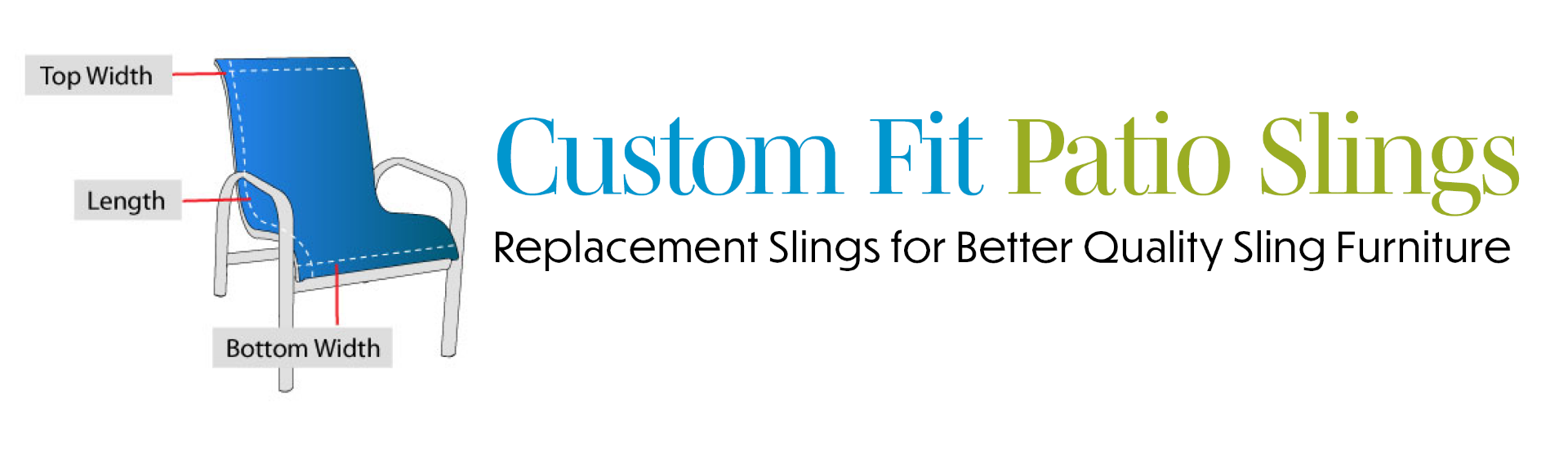 Custom Fit Patio Slings