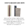 How To Measure The WIdth For New Patio Slings