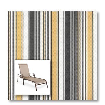 Chaise Lounge Replacement Sling | Custom Made To Fit