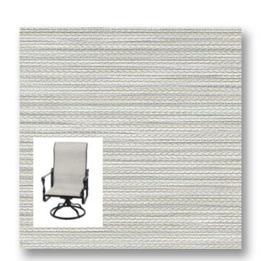 Patio Chair Replacement Sling | Custom Made To Fit