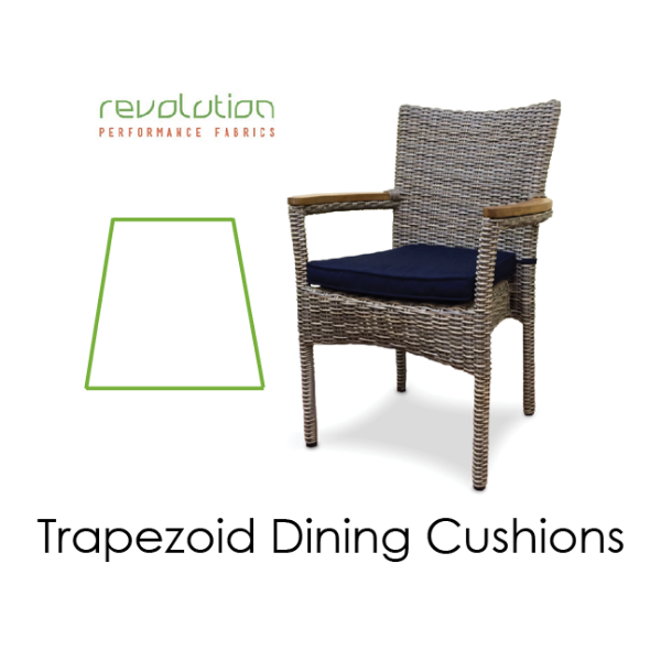 Picture of Trapezoid Seat Cushion Revolution Fabrics